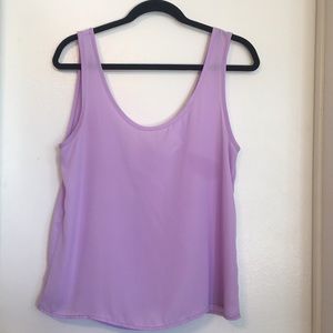 Lavender sleeveless top